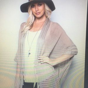 Avenue Hill Chrochet Detail Kimono Cardigan